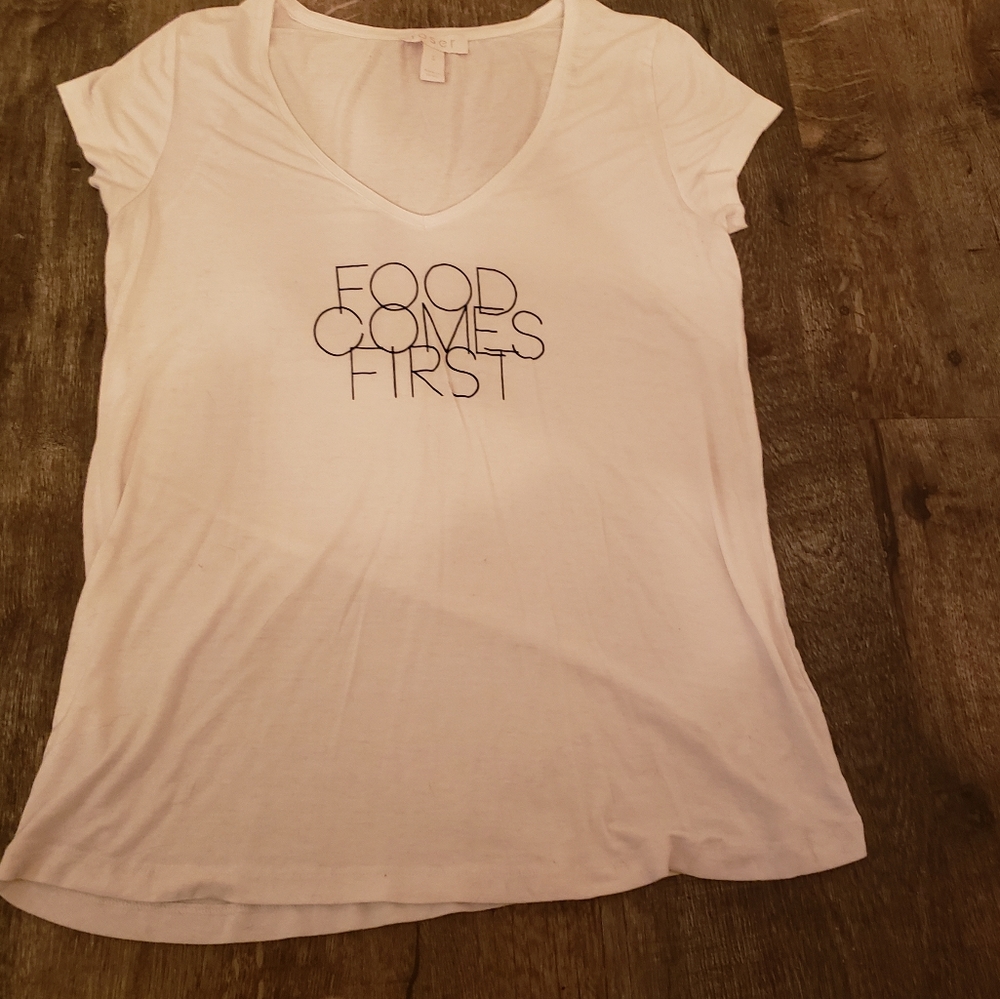 Food comes first